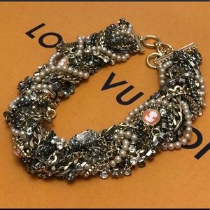 Rhinestone Necklace Detailed Elegant & Classy